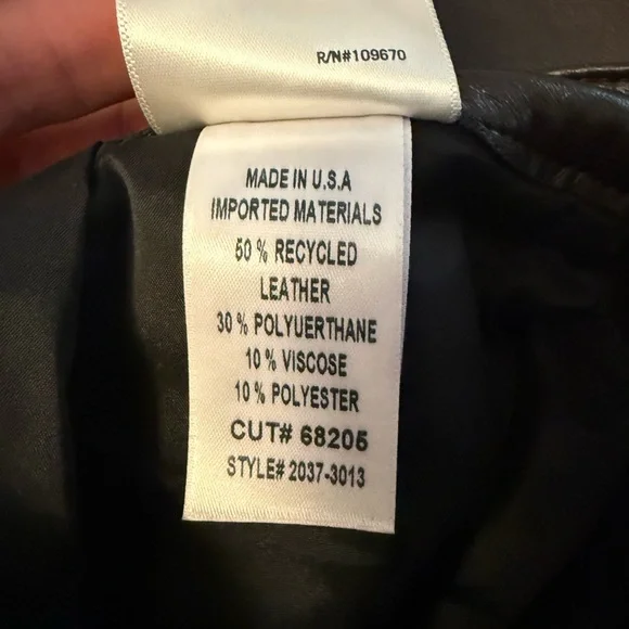 Recycled Leather Lilah Pant in Chocolate Torte CITIZENS OF HUMANITY - Picture 12 of 13